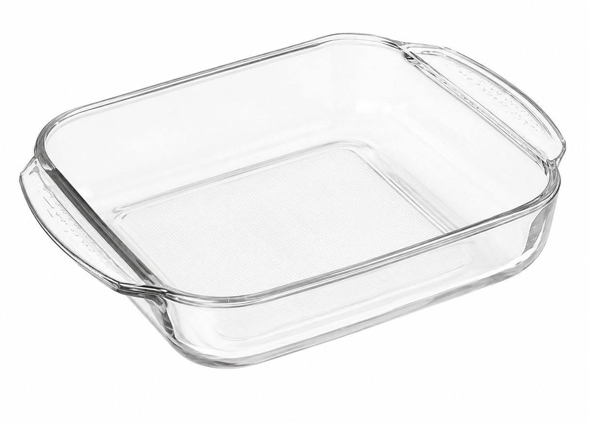 Refractario Rectangular Pyr-O-Rey 1.6 L (53 oz) de Vidrio | Molde para Hornear