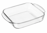 Refractario Rectangular Pyr-O-Rey 1.6 L (53 oz) de Vidrio | Molde para Hornear