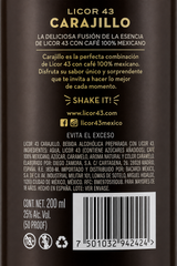 Carajillo Licor 43 285 ml | Coctel Premium Listo para Beber | Trento Cocinas
