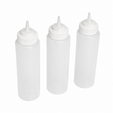 Despachadores de Mamila para Aderezo 12 Oz Pack de 3 Traslúcidos | Trento Cocinas