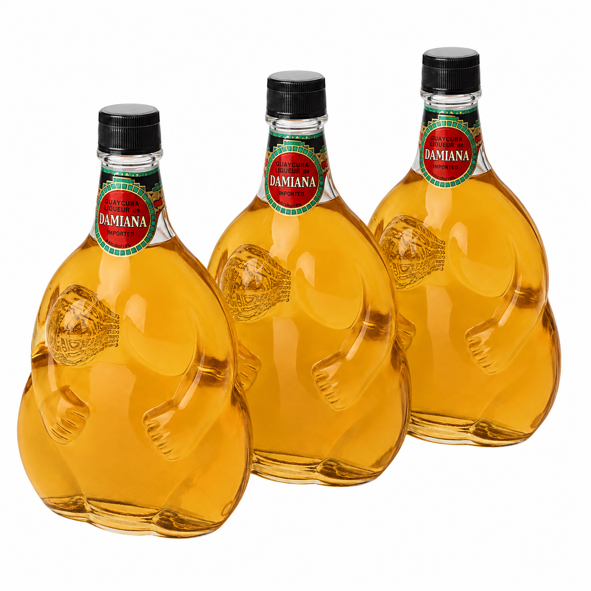 Paquete de 3 Licor Damiana Guaycura 750 ml Original | Trento Cocinas