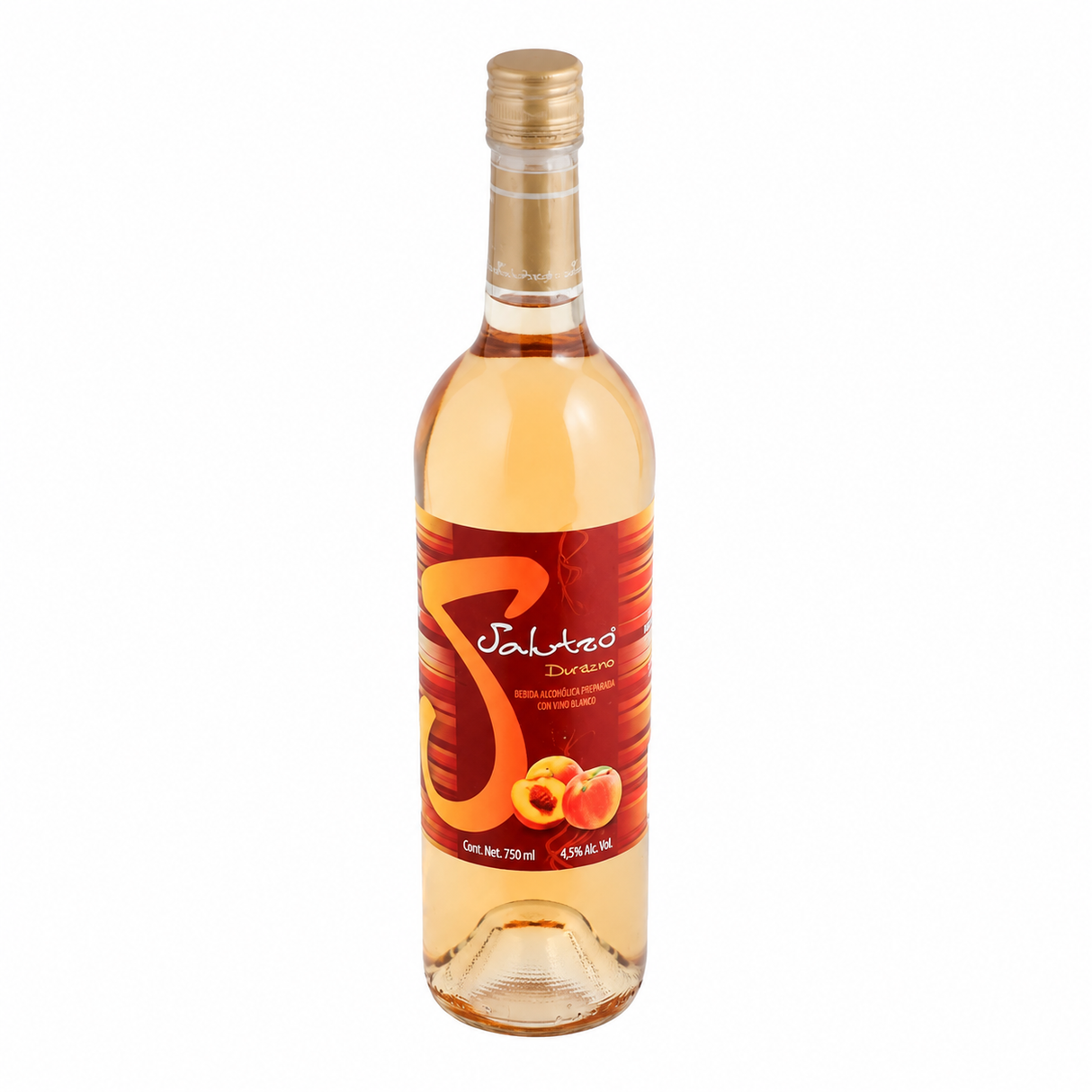 Pack de 12 Licor Salutzo Dolce Tentazione Durazno 750 ml Original | Trento Cocinas