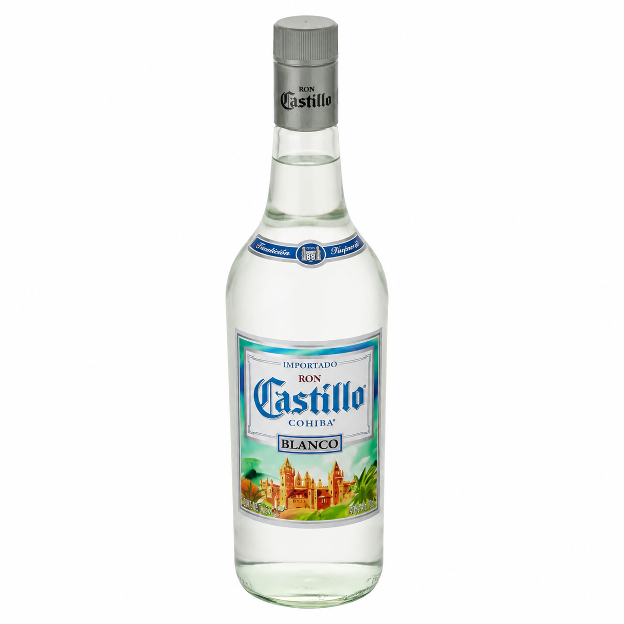 Caja de 12 Ron Castillo Imperial Blanco 1 Litro Original | Trento Cocinas