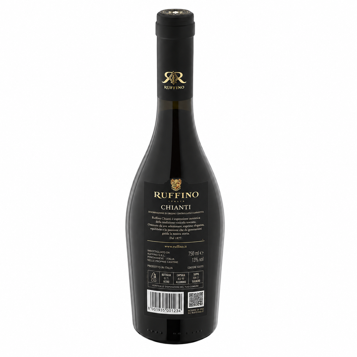 Vino Tinto Italia Ruffino Chianti 750 ml | Trento Cocinas
