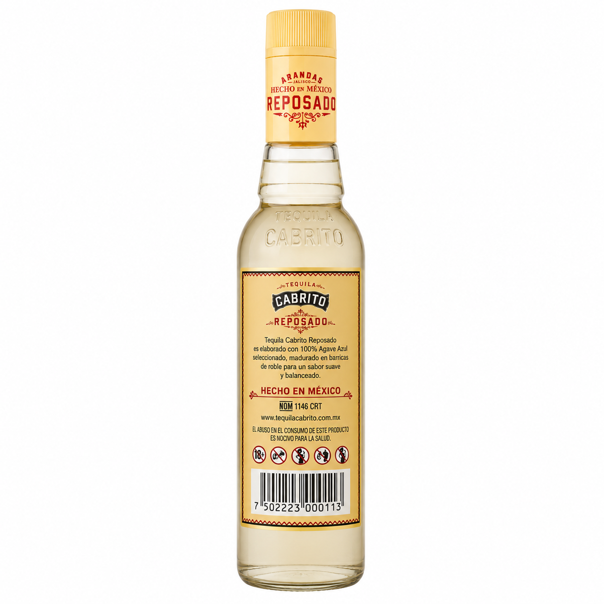 Pack de 6 Tequila Cabrito Reposado 250 ml | Trento Cocinas