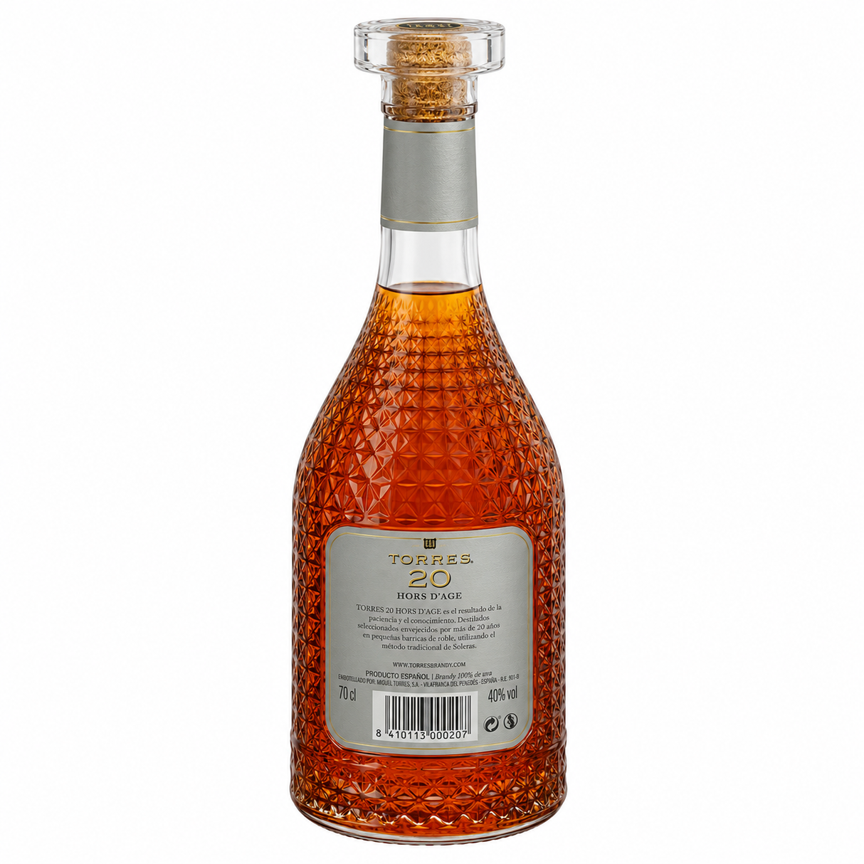 Brandy Torres 20 700 ml Original | Trento Cocinas