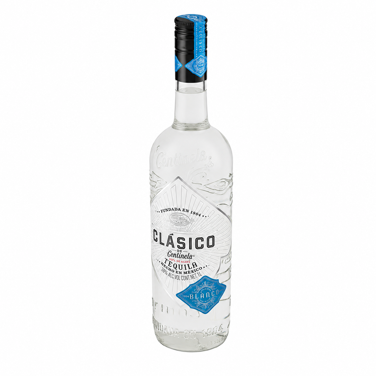 Tequila Centinela Clásico Blanco 1000 ml Original | Trento Cocinas