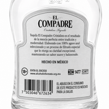 Pack de 12 Tequila El Compadre Cristalino 1 L | Trento Cocinas