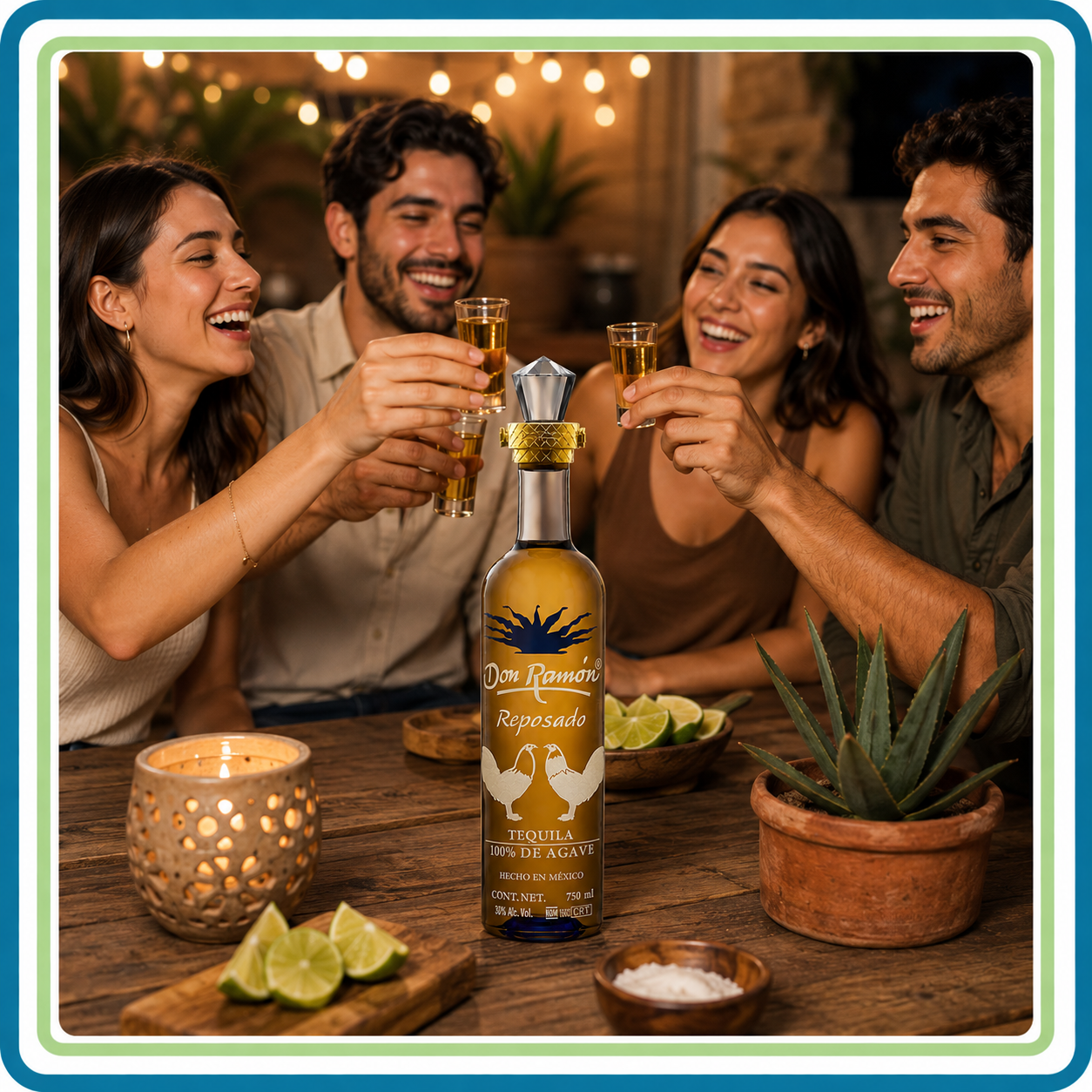 Pack 3 Tequila Don Ramón Reposado Punta Diamante 750 ml | Trento Cocinas