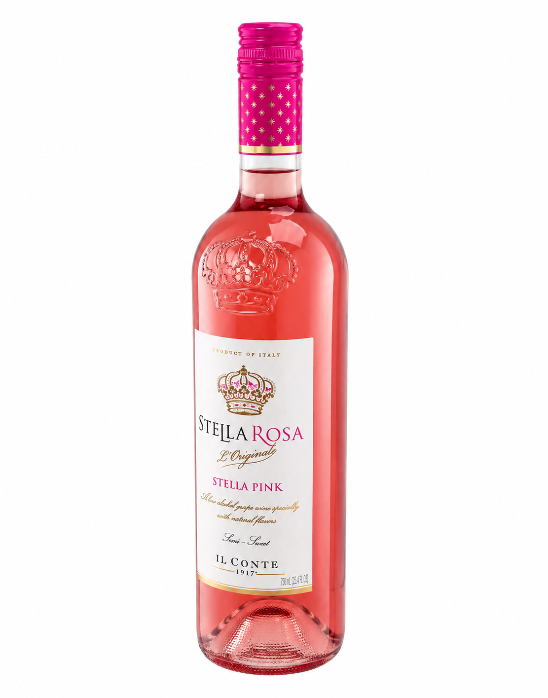 Pack 24 Vino Rosado Stella Rosa Pink 750 ml | Trento Cocinas