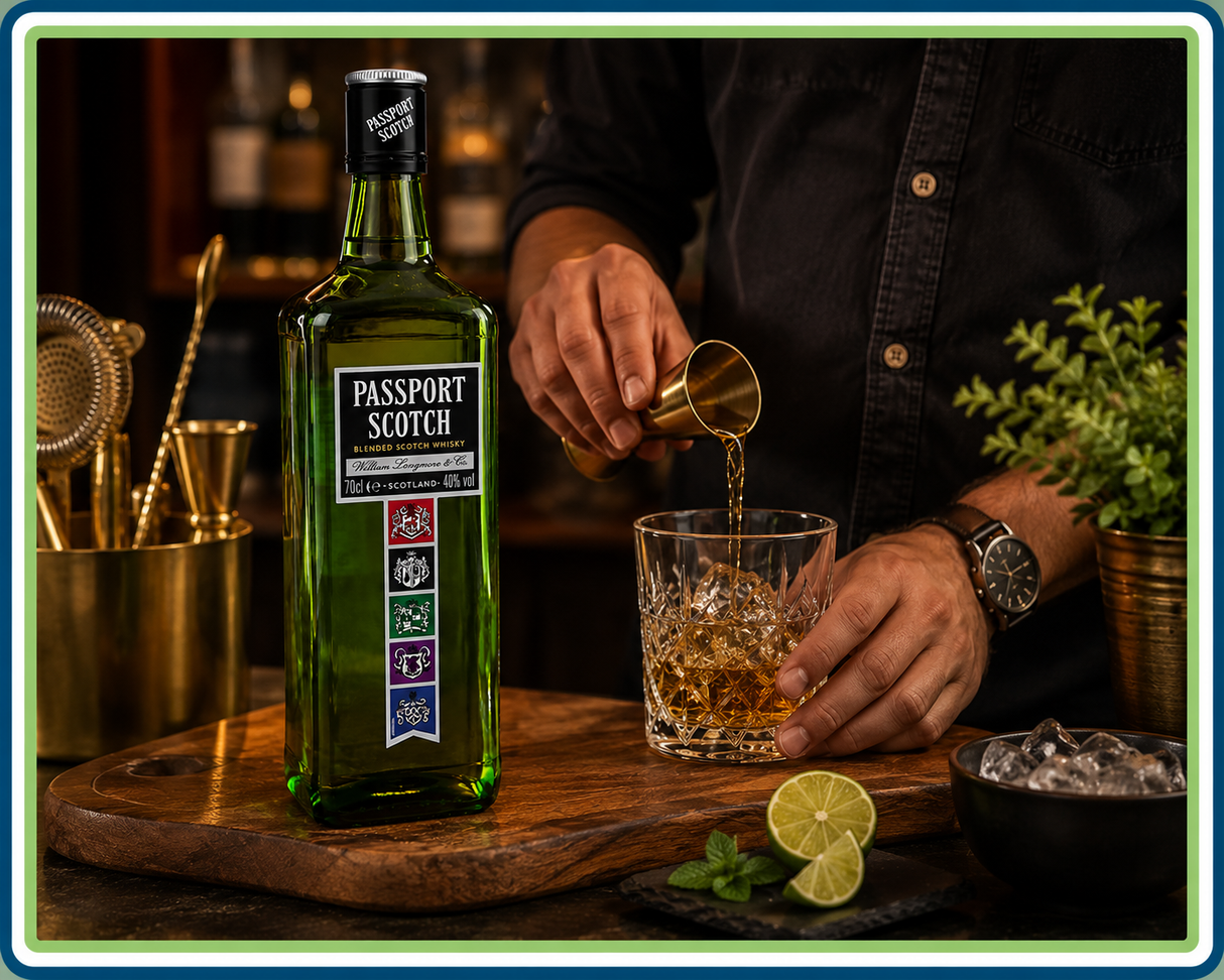 Whisky Passport Scotch Blended 700 ml Original | Trento Cocinas