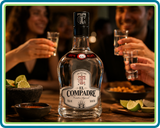 Tequila El Compadre Cristalino 700 ml 100% Agave Premium | Trento Cocinas