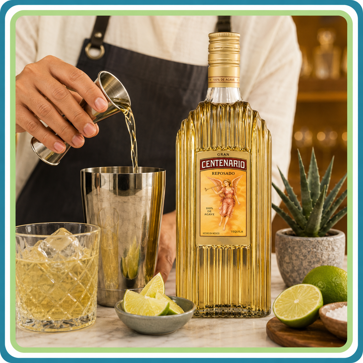 Tequila Gran Centenario Reposado 700 ml 100% Agave Original | Trento Cocinas
