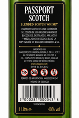 Whisky Passport Blended Scotch Escocés 1 L Original | Trento Cocinas