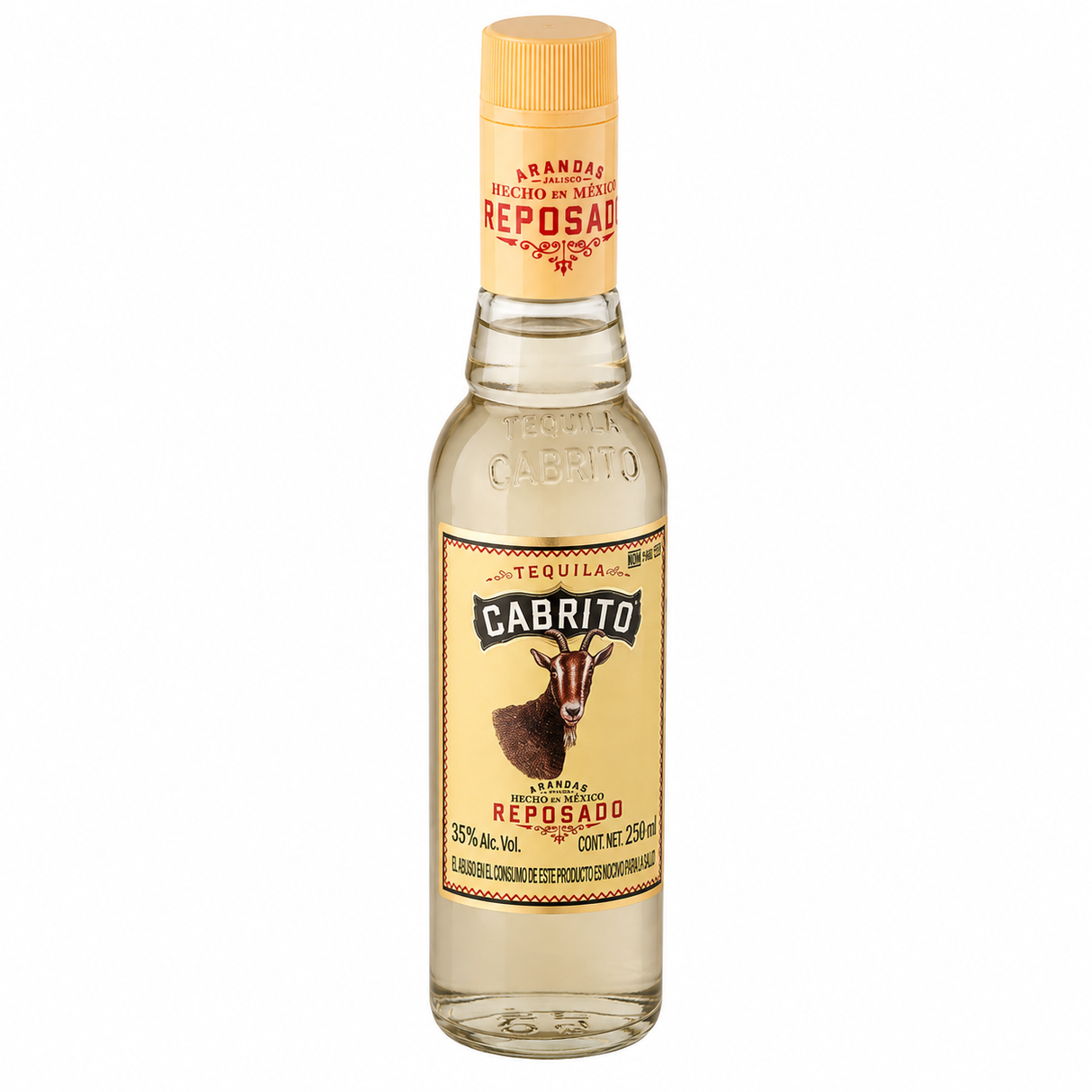 Pack de 6 Tequila Cabrito Reposado 250 ml | Trento Cocinas