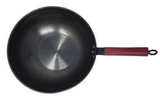 BUFFETWARE DS0642 SARTEN WOK 36 CM ACERO AL CARBÓN NEGRO
