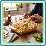 Refractario Rectangular Pyr-O-Rey de Vidrio 1.6 L / 53 oz | Trento Cocinas