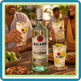 Ron Bacardí Carta Blanca 750 ml | Ron Blanco Premium para Cocteles | Trento Cocinas