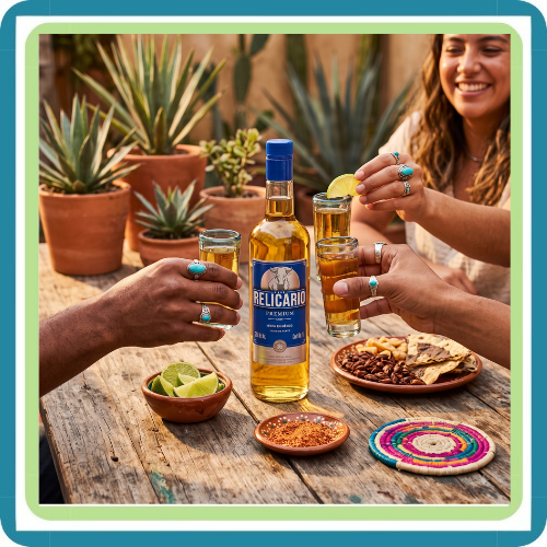 Licor de Agave Gran Relicario Premium 1 L Pack de 12 | Trento Cocinas