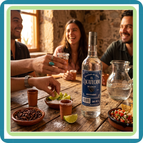 Mezcal El Zacatecano Blanco 1 L Pack de 2 Botellas | Trento Cocinas