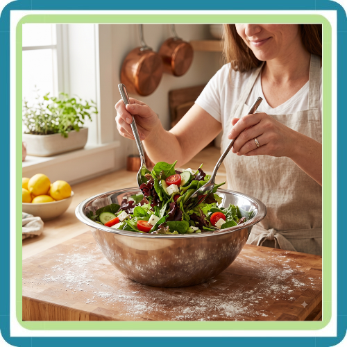 Tazón Bowl Mezclador 19 cm 1.5 L Acero Inoxidable | Trento Cocinas