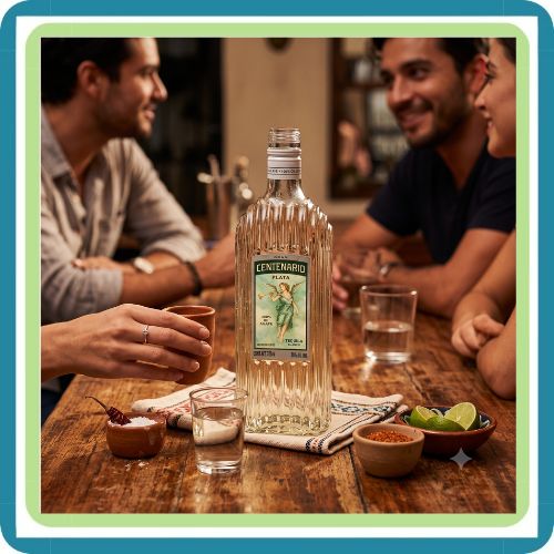 Caja de 12 Tequila Gran Centenario Plata 700 ml 100% Agave | Trento Cocinas