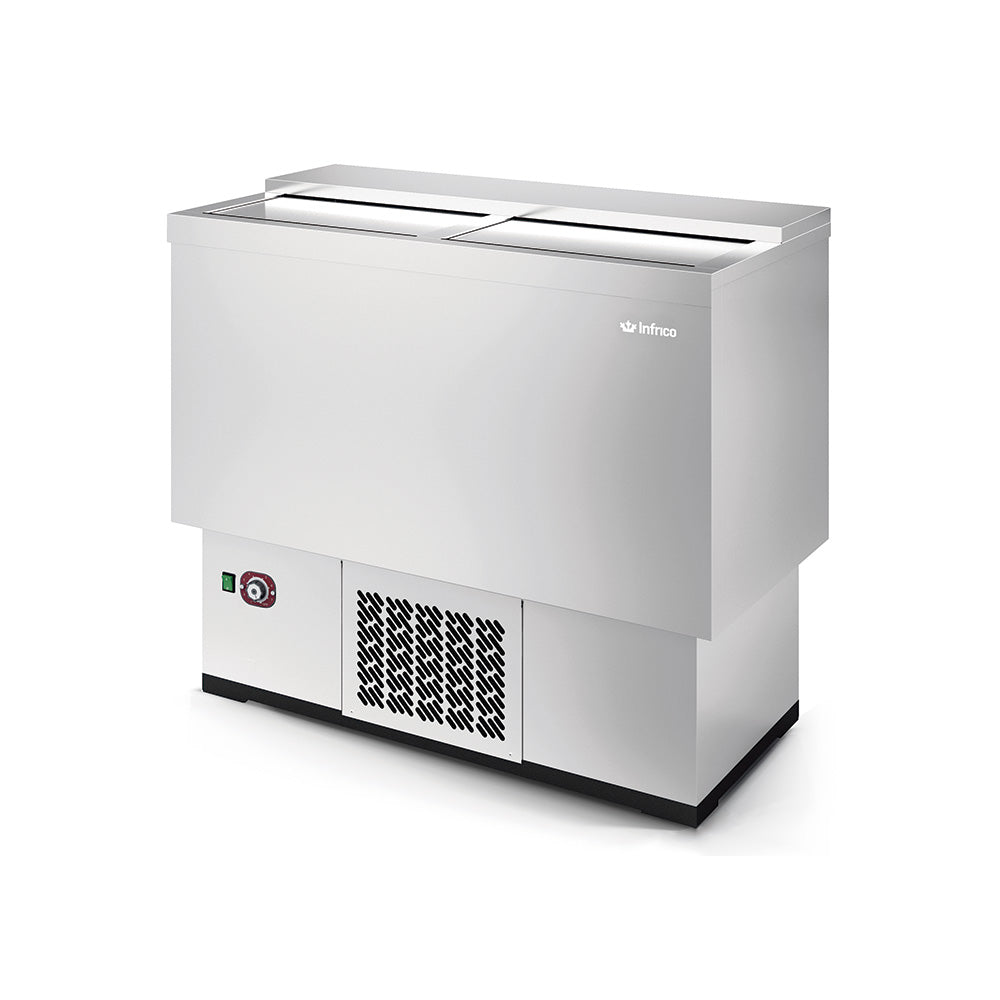 INFRICO EFP1000II ENFRIADOR BOTELLAS 7 PIES ACERO INOXIDABLE