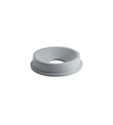 RUBBERMAID FG3543  GRAY TAPA EMBUDO CONTENEDOR BASURERO REDONDO 32 GAL POLIETILENO GRIS