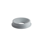 RUBBERMAID FG3543  GRAY TAPA EMBUDO CONTENEDOR BASURERO REDONDO 32 GAL POLIETILENO GRIS