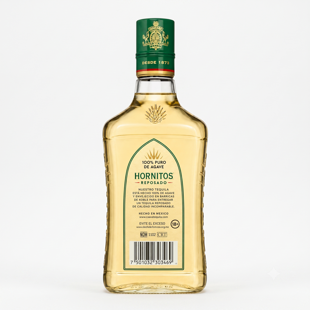 Tequila Reposado Sauza Hornitos 700 ml 100% Agave Original | Trento Cocinas