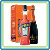 Kit Aperol Spritz 700ml + Cinzano Pro-Spritz 750ml | Trento Cocinas
