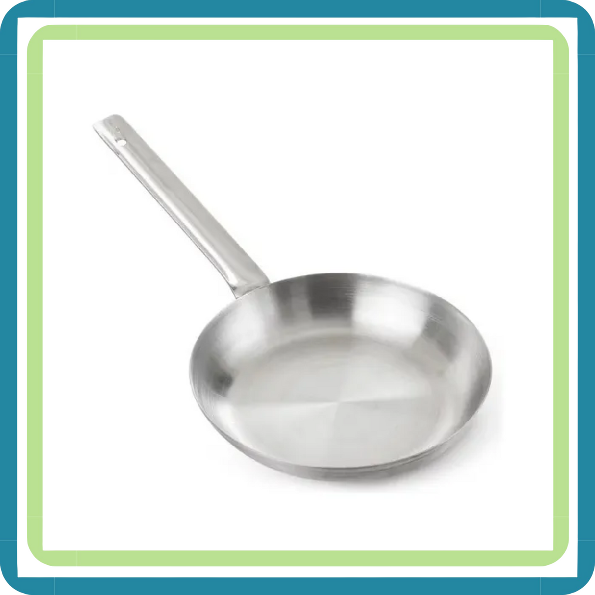 Sarten Profesional 20 Cm Acero Inoxdable