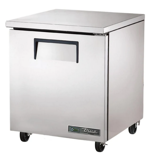 TRUE TUC-27F-HC MESA CONGELADA BAJO BARRA 7 PIES ACERO INOXIDABLE