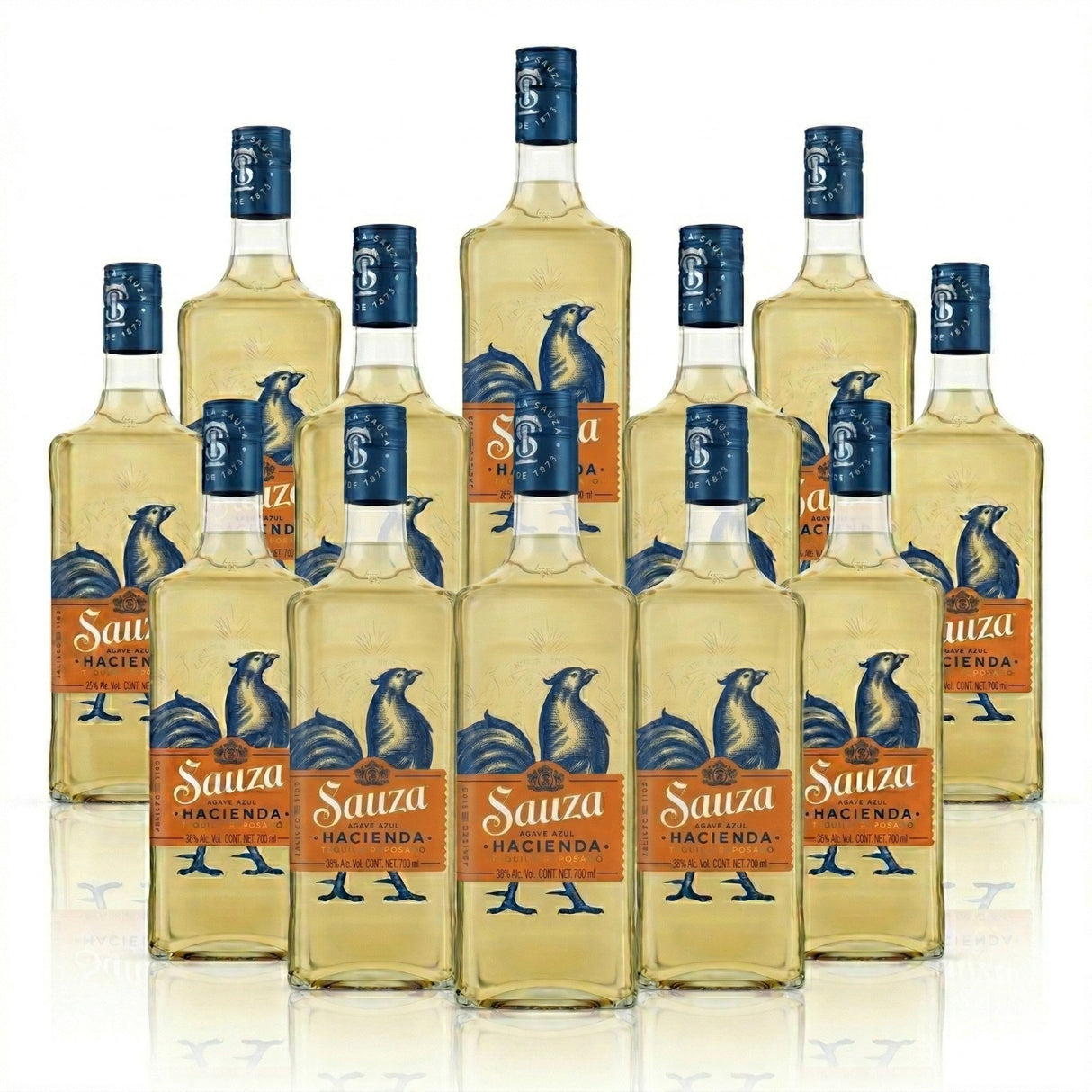 Tequila Sauza Hacienda Reposado 700 ml pack 12
