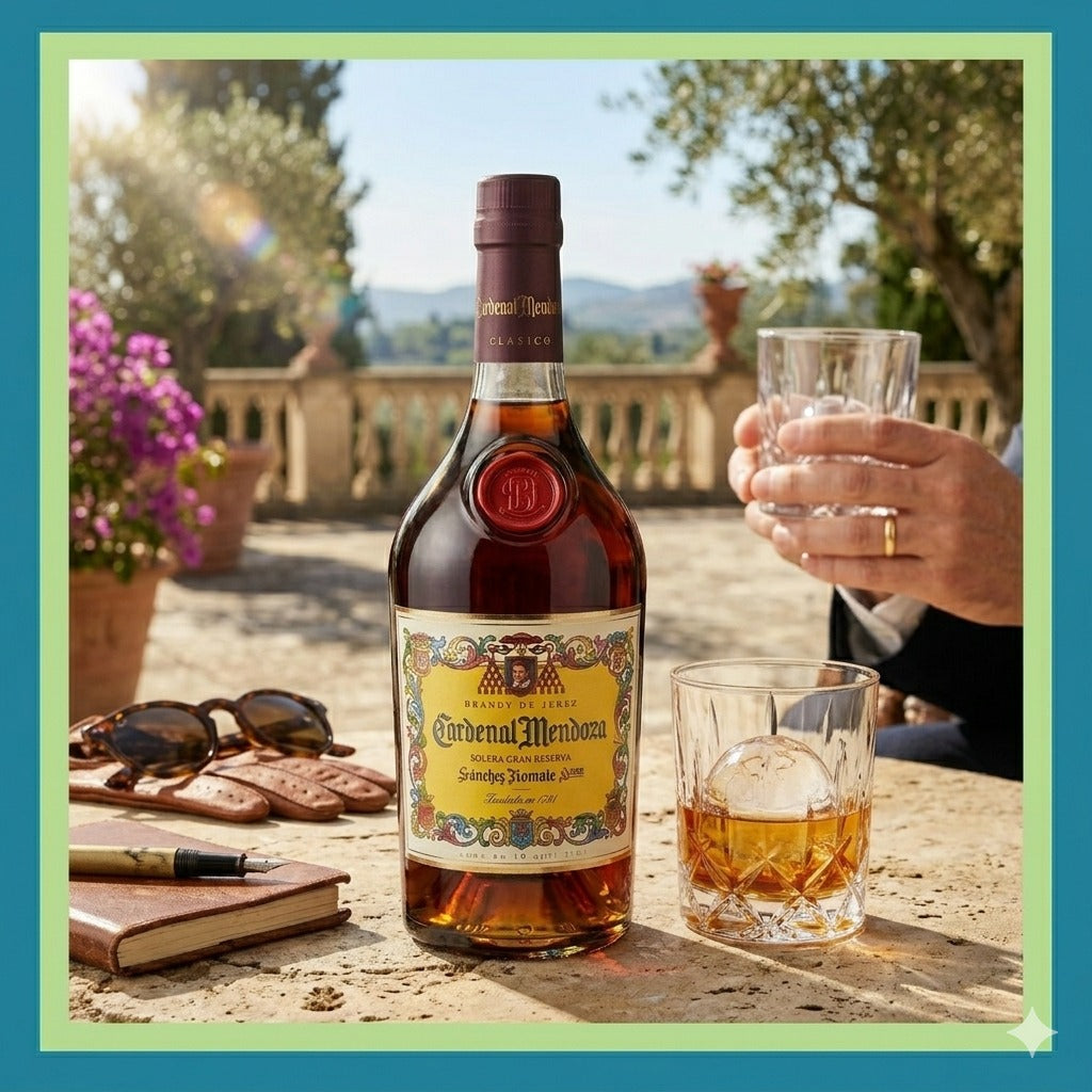Brandy Cardenal de Mendoza Gran Reserva 700 ml pack 2