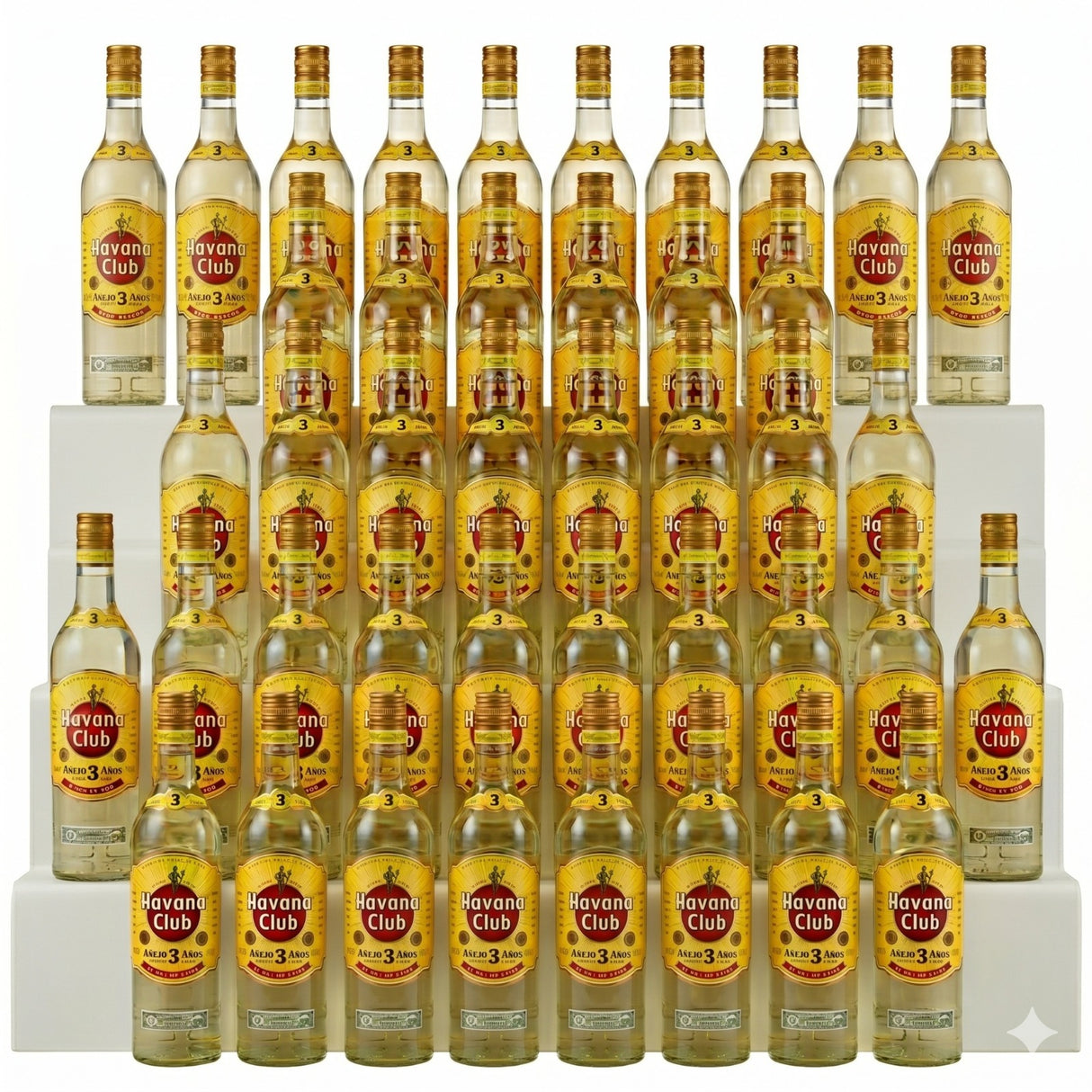 Ron  HAVANA CLUB 3 Años 750 ml - Pack 36 Piezas