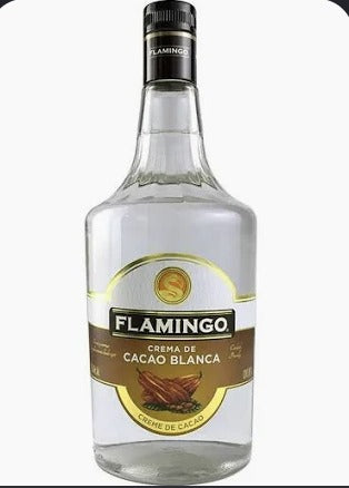 Licor de Cacao Blanco FLAMINGO 1 Litro Pack 24