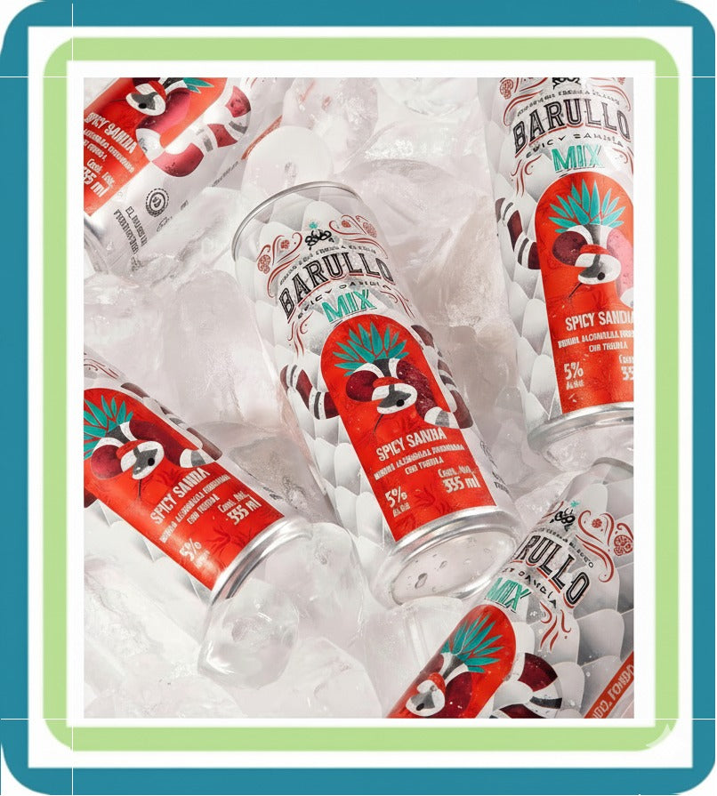 Bebida Barullo Spicy Sandía Latas - Pack 48 Piezas