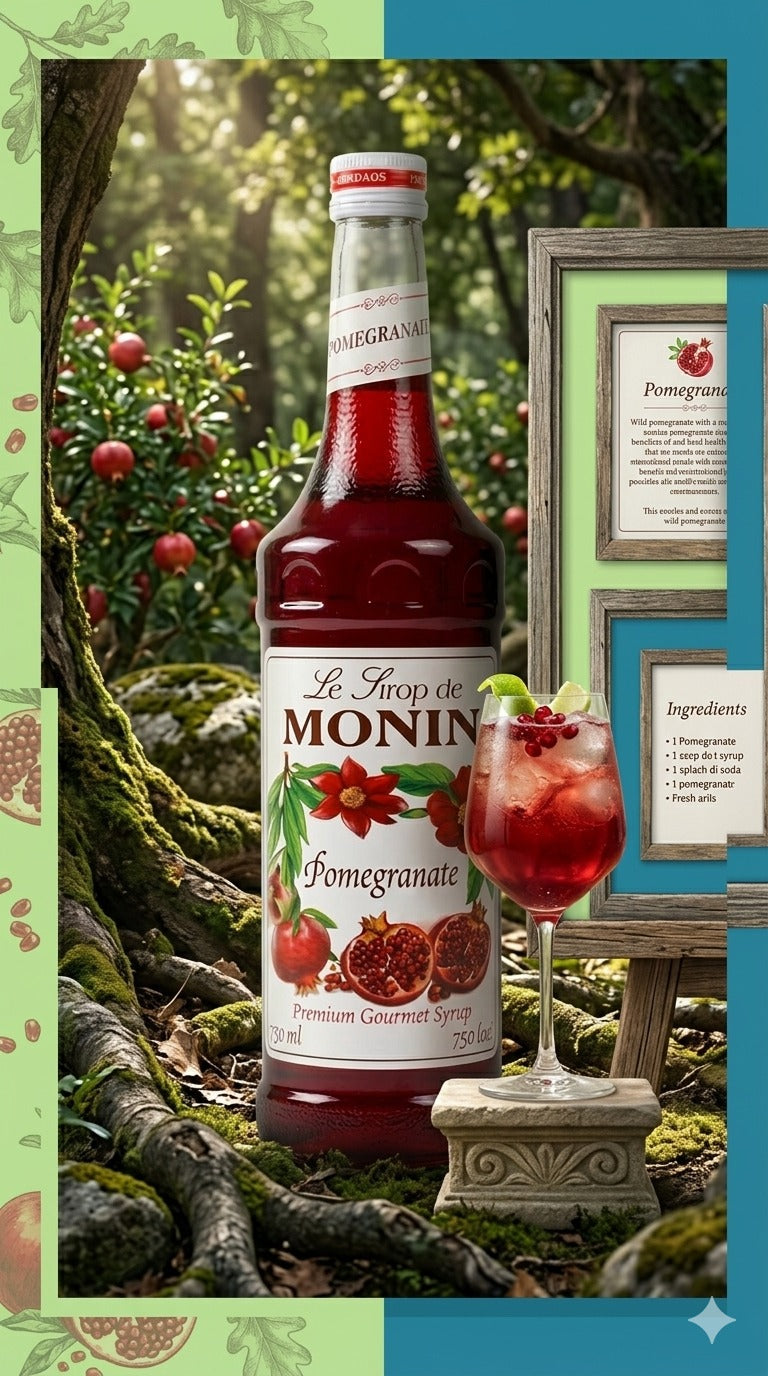 Jarabe Monin Sabor Granada 750 ml